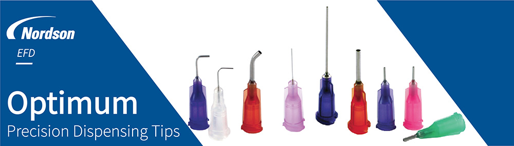 Nordson EFD 7018233 Dispensing Needle Tip, Straight, 21GA, 0.5